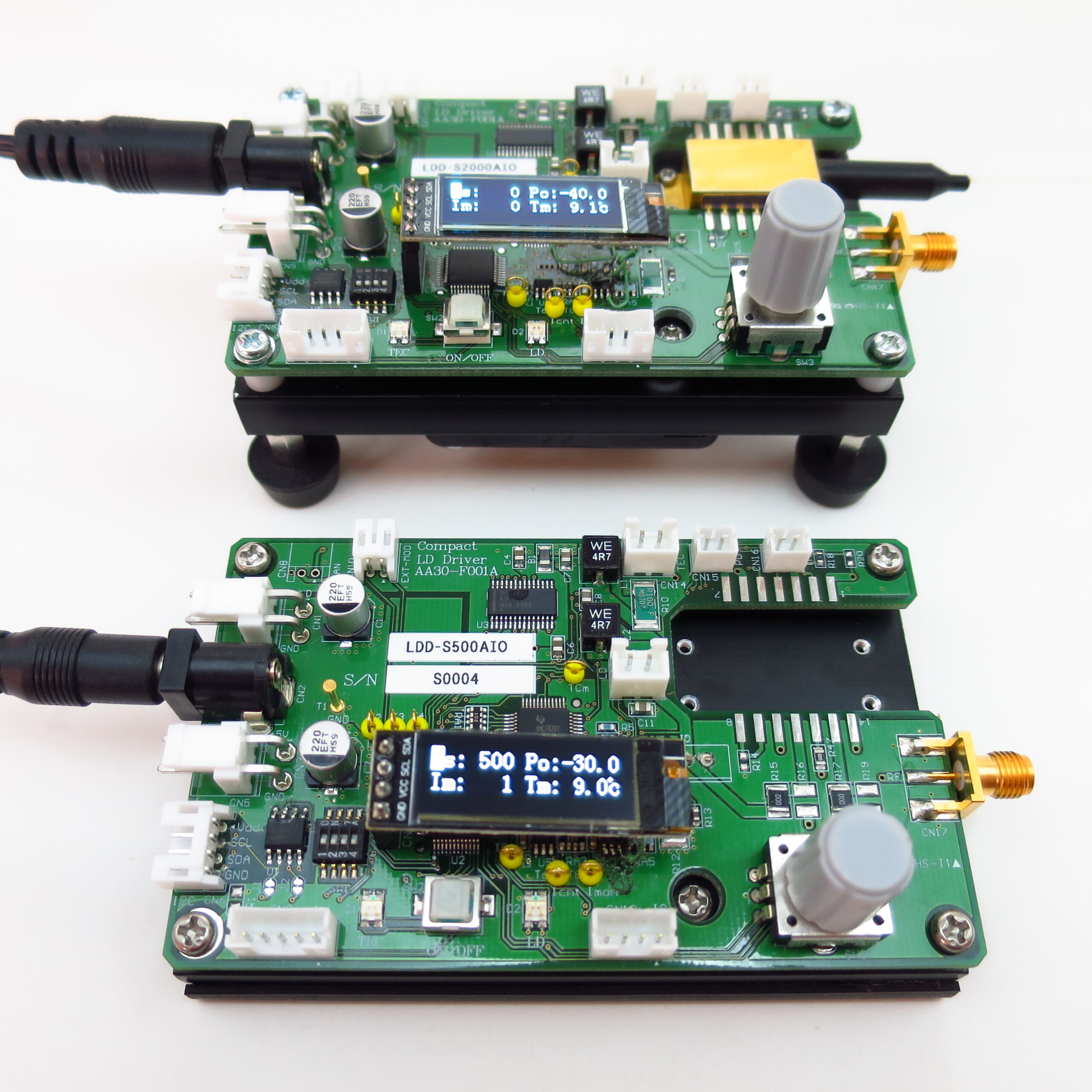 組込み対応型LDドライバーSシリーズ（500ｍA/2000mA/3000mA）